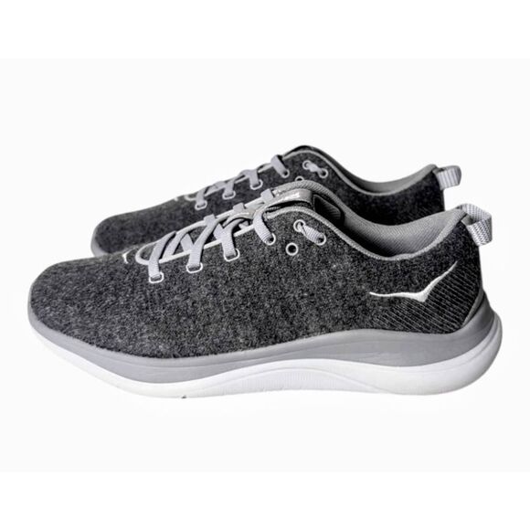 HOKA ONE ONE Hupana Flow Wool Running Shoes Size 7 - Picture 3 of 12